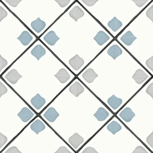 Керамогранит Harmony 31083 Tanger Silver Rhomb 12.3x12.3