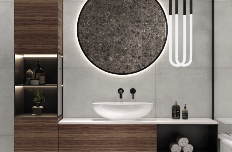 Керамогранит Grasaro G-1101/MR Beton Beige 60x120