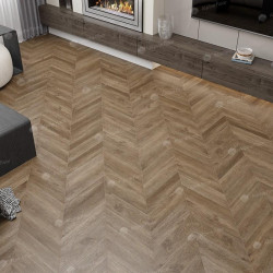 Кварцвиниловая плитка Alpine Floor Chevron Alpine Макадамия ECO 18-5 MC
