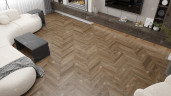 Кварцвиниловая плитка Alpine Floor Chevron Alpine Макадамия ECO 18-5 MC