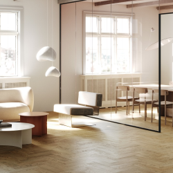 Кварцевый ламинат SPC Fargo Herringbone Дуб Неаполь 44-5003-4