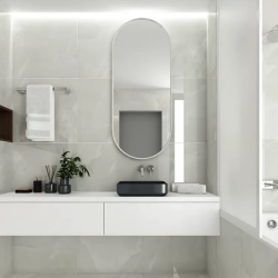 Керамогранит Ceradim х9999305441 Onyx Royal Cloud Светло-серый Полированный 80х80