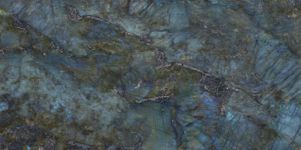 Керамогранит Laparet х9999309526 Rigel Azul синий матовый+гл.чернила 80x160