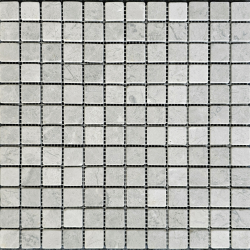 Мозаика Pixel Mosaic PIX 329 Tundra Grey, чип 23х23 мм, сетка 305х305х4 мм, Матовая