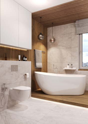 Керамогранит StaroWood Sherwood Cherry Carving 20x120