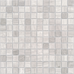Мозаика LeeDo Ceramica Travertino Silver MAT (23x23x4) 298х298, матовая