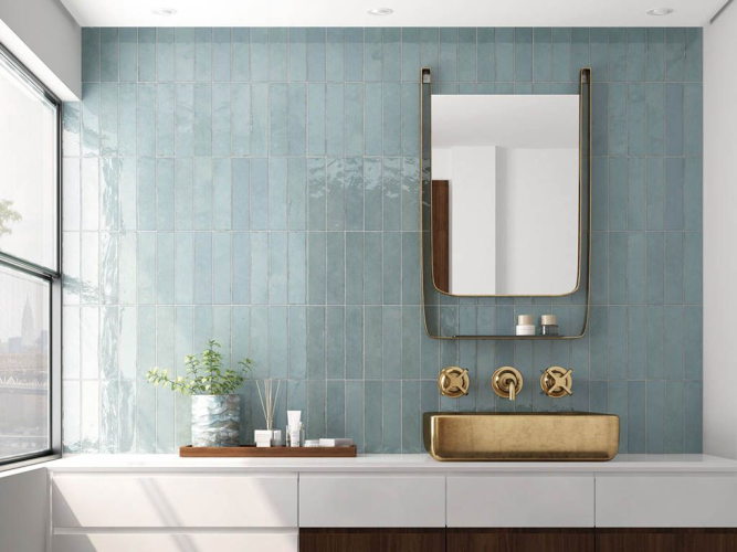 Плитка Equipe Tribeca 26877 Water Colour 6x24