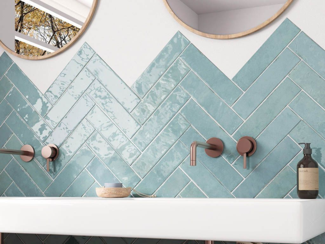 Плитка Equipe Tribeca 26877 Water Colour 6x24