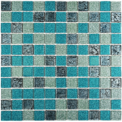Мозаика Bonaparte Breeze (25х25х4) 300х300, глянцевая фольгированная