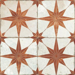 Керамогранит Etili Seramik Scintilla Paprika Orange Pre-cut 45x45