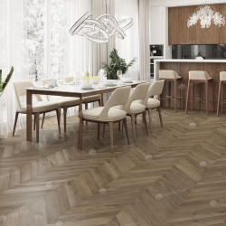 Кварцвиниловая плитка Alpine Floor Chevron Alpine Дуб Насыщенный ECO 18-4 MC