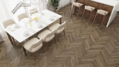 Кварцвиниловая плитка Alpine Floor Chevron Alpine Дуб Насыщенный ECO 18-4 MC