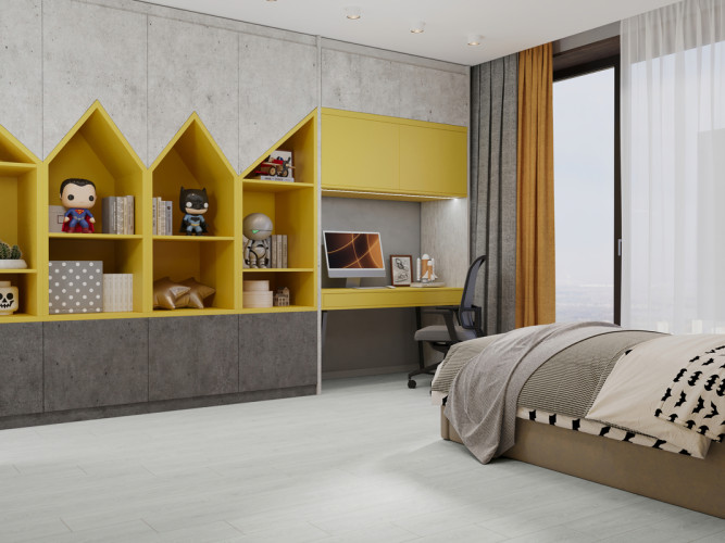 Кварц-виниловый ламинат SPC CronaFloor Grand Sequoia Дуб Карамельный