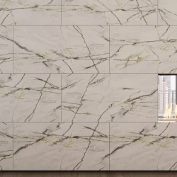 Керамогранит Neodom N40012 Sale Calacatta Green (Book) Polished 60x120