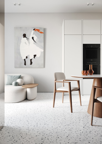 Кварцвиниловая плитка Fargo Stone LVT Терраццо Гранж 101-2