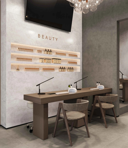 Керамогранит Buono Ceramica SVL4444C Cloud Bianco Carving 60x120