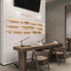 Керамогранит Buono Ceramica SVL4444C Cloud Bianco Carving 60x120