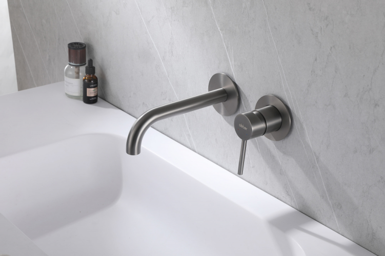 Смеситель ABBER Wasser Kreis AF8112NG для раковины скрытого монтажа, никель