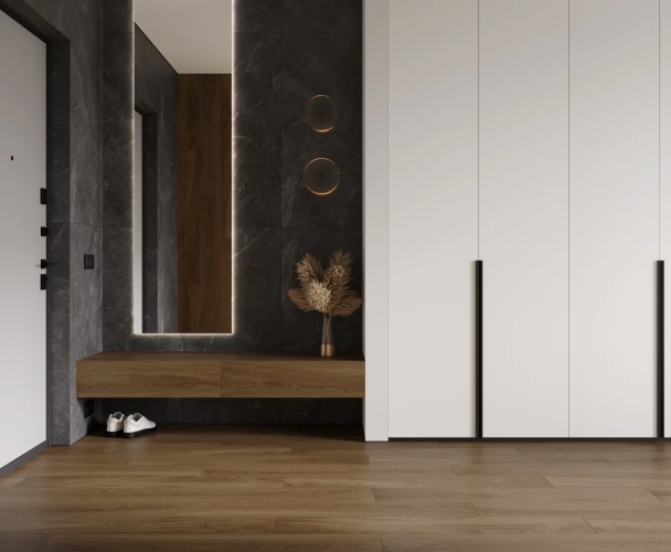 Керамогранит Laparet K948157R0001LPEB Bercy Walnut ореховый структурный 19,7х119,7