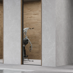 Керамогранит Laparet х9999309502 Marble Grey PRO серый матовый R12Soft 60х60