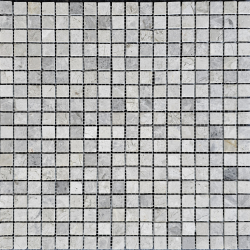 Мозаика Pixel Mosaic PIX 328 Tundra Grey, чип 15х15 мм, сетка 305х305х4 мм, Полированная