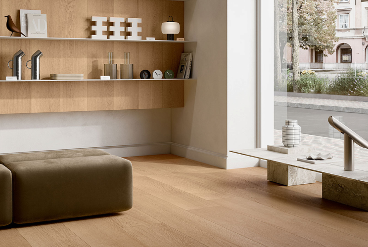 Керамогранитa Sant Agostino CSAGRWNA18 Gracewood Natural 30180 Nat Rect 30x180