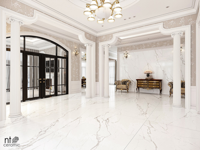 Керамогранит NT Ceramic NTT3605P Marble White 120x280