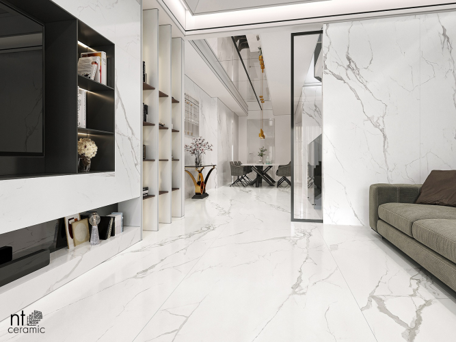 Керамогранит NT Ceramic NTT3605P Marble White 120x280