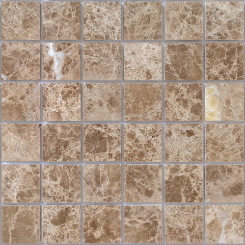 Мозаика LeeDo Ceramica Emperador Light POL (48x48x7) 305х305,полированная глянцевая