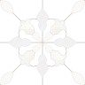 Керамогранит Monopole Aramis White 18,7x18,7