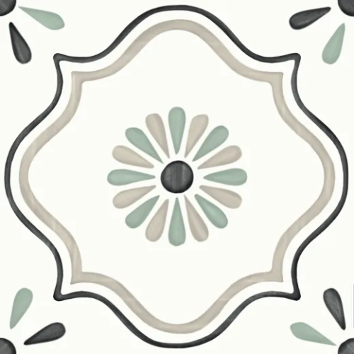 Керамогранит Harmony 31084 Tanger Sand Flower 12.3x12.3