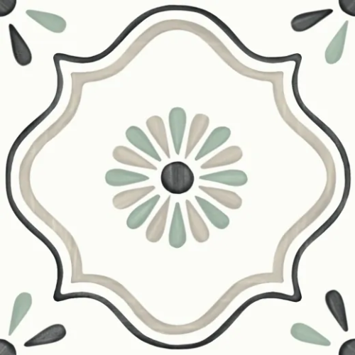 Керамогранит Harmony 31084 Tanger Sand Flower 12.3x12.3