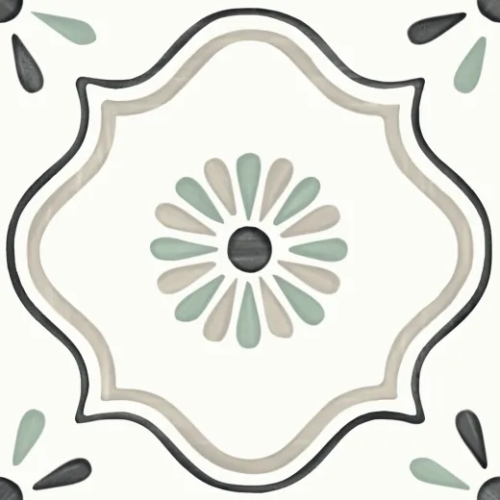 Керамогранит Harmony 31084 Tanger Sand Flower 12.3x12.3