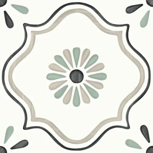 Керамогранит Harmony 31084 Tanger Sand Flower 12.3x12.3