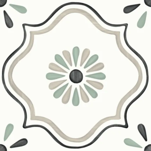 Керамогранит Harmony 31084 Tanger Sand Flower 12.3x12.3
