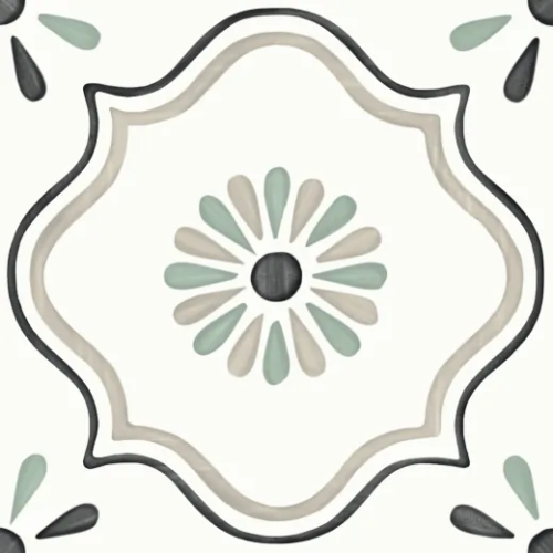 Керамогранит Harmony 31084 Tanger Sand Flower 12.3x12.3