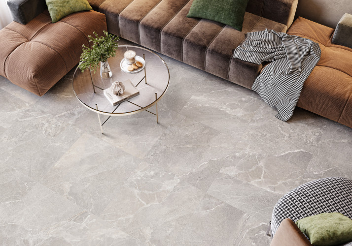 Керамогранит Delacora D120257L Karakum Light лаппатированный карвинг 60x120