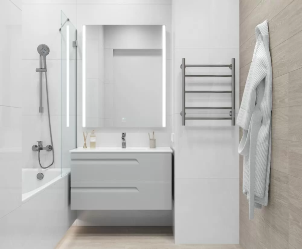 Керамогранит Ceradim х9999304588 Onyx Hope Светло-серый Полированный 60х60