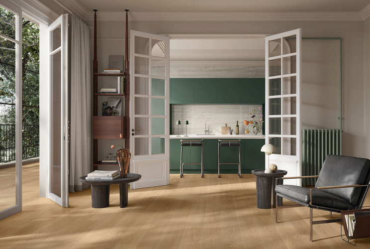 Керамогранитa Sant Agostino CSAGRWHO18 Gracewood Honey 30180 Nat Rect 30x180