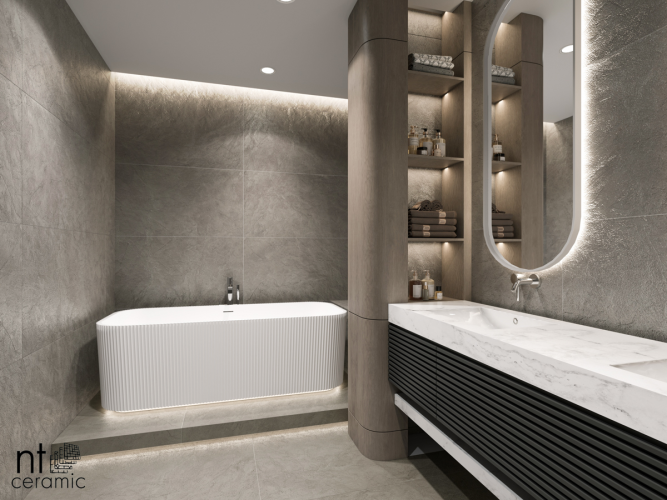 Керамогранит NT Ceramic NTT99613L Granite Obelisk Graphite 60x120