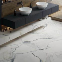 Керамогранит Kerranova K-2002/MR Iceberg White blue 60x60