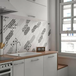 Плитка Equipe Kite 22986 White 10x30