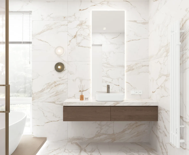 Керамогранит Laparet х9999309516 Zenith White белый сатинированный 80x160