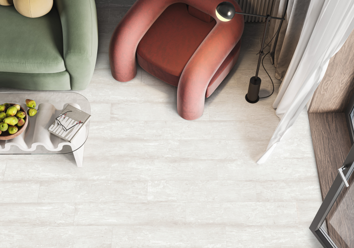 Керамогранит Delacora GP2090PLS05R Plasterwood Gris 20x90