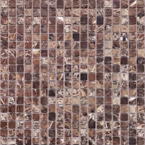 Мозаика LeeDo Ceramica Emperador Dark POL (15x15x4) 305х305, полированная глянцевая