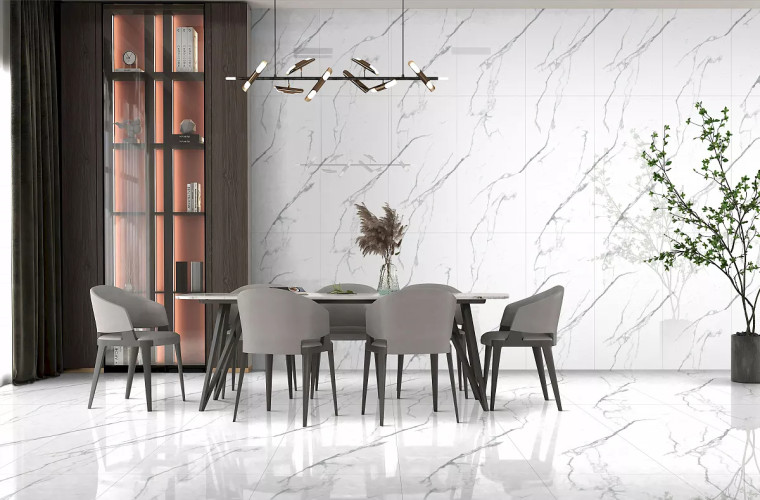 Керамогранит Art Ceramic Platinum White Glossy 60x120