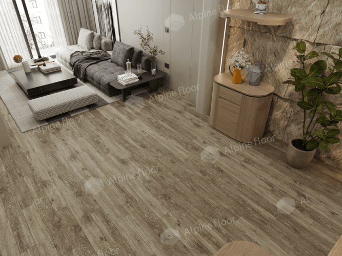 Кварцвиниловая плитка Alpine Floor Grand Sequoia Village Венге Грей ECO 11-807 MC