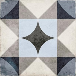Керамогранит Equipe Art Nouveau 24410 Palais Blue 20x20