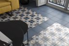 Керамогранит Equipe Art Nouveau 24410 Palais Blue 20x20
