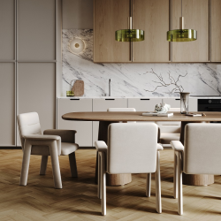 Кварцевый ламинат SPC Fargo Herringbone Дуб Аттика 44-88174-003